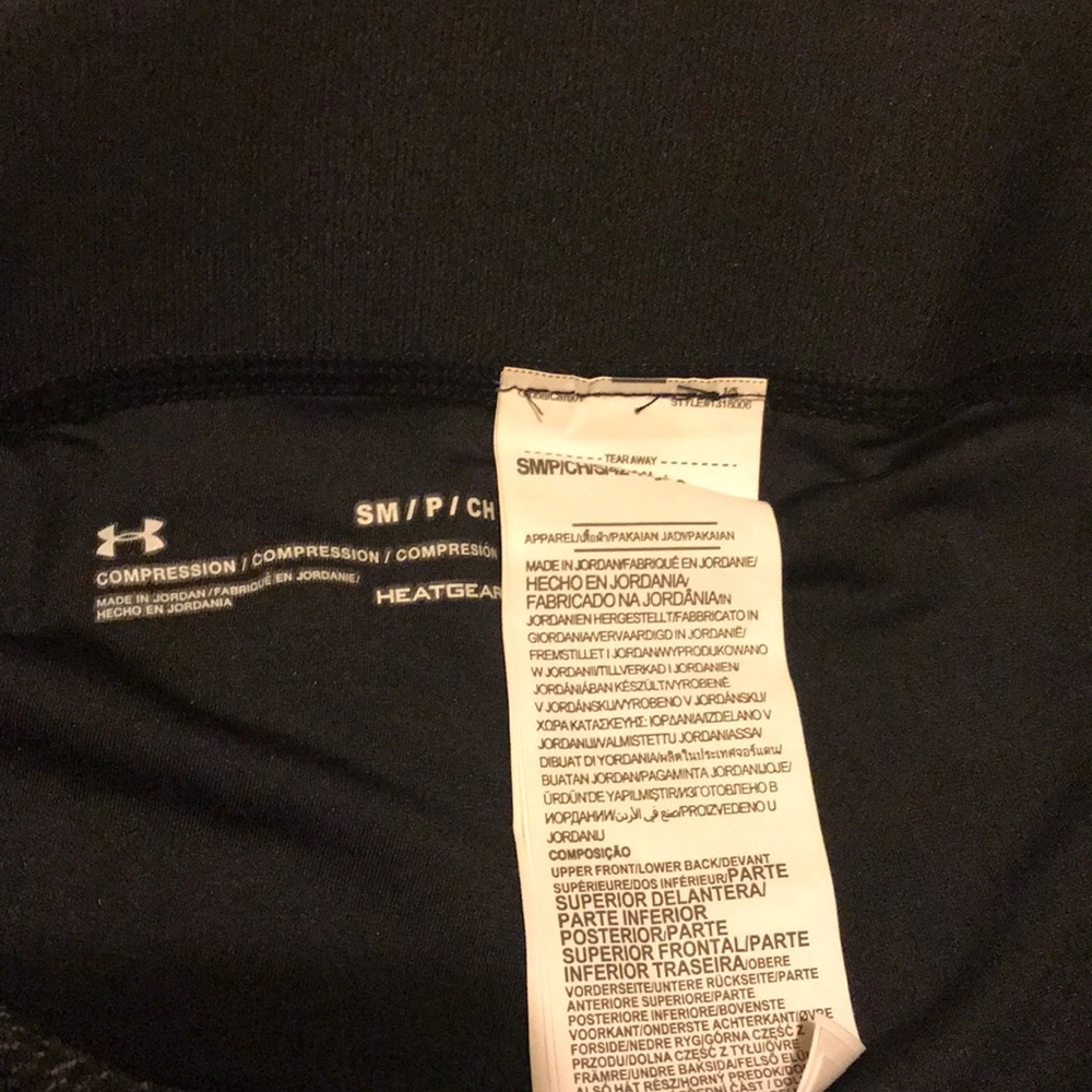 Under Armour Heat Gear Compression Leggings - Picture 4 of 5